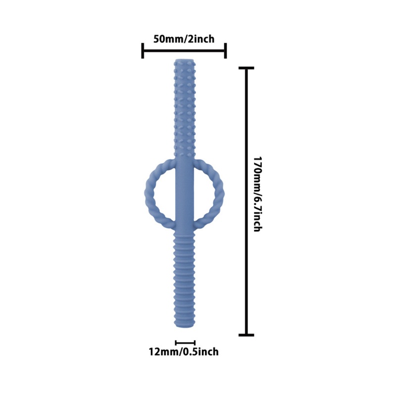 Đồ Chơi Gặm Nướu Bằng Silicone Thiết Kế Rỗng Dành Cho Bé Sơ Sinh