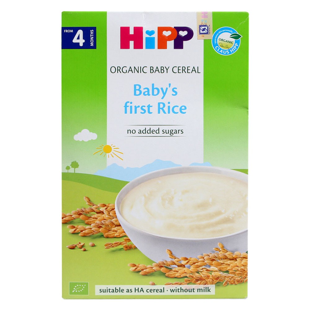[CHÍNH HÃNG] Bột Ăn Dặm HiPP Baby's first Rice (Bột Gạo Nhũ Nhi) Hộp 200g