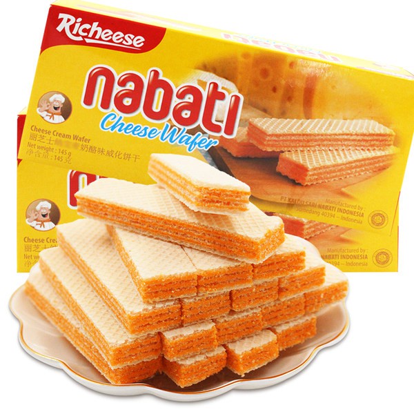 Bánh Kem Xốp Nabati Socola/ Phomai 145g