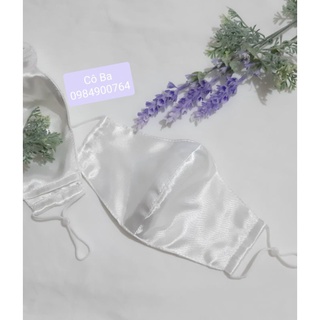 Khẩu trang vải phi lụa