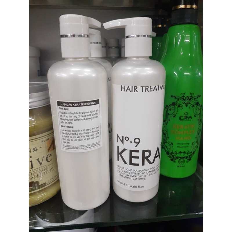 [Hàng chính hãng của ITALIA] Hấp dầu keratin hồi sinh 500ml