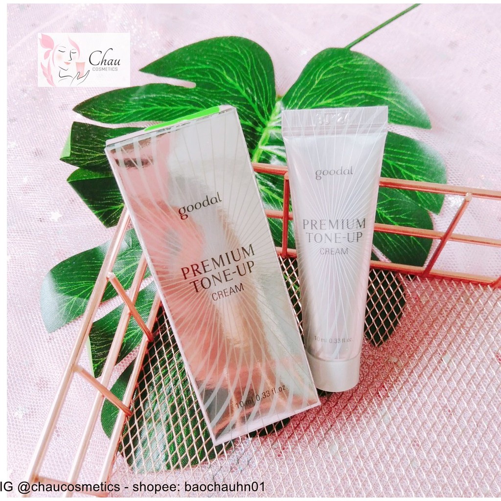 [ MINI SIZE ] Kem Dưỡng Trắng Da Và Nâng Tone Da Tức Thì Goodal Premium Snail Tone-Up Cream