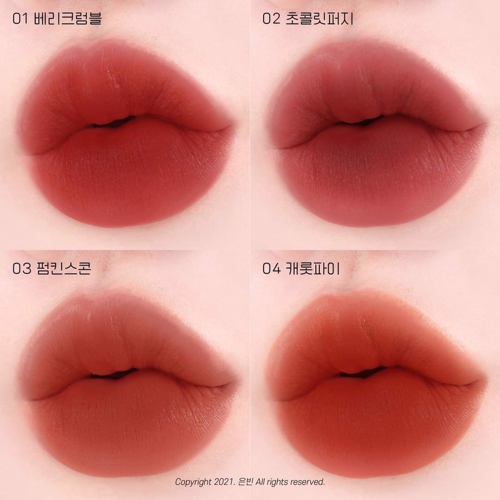 Son Etude Creama Velvet, son kem lì hàn quốc - september249.vn