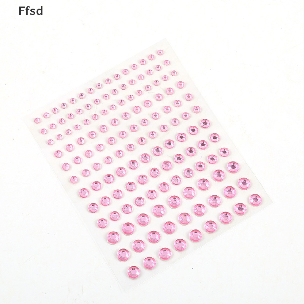[Hàng mới về] Sticker đính đá/ ngọc trai giả trang trí mắt/ mặt thời trang cho nữ