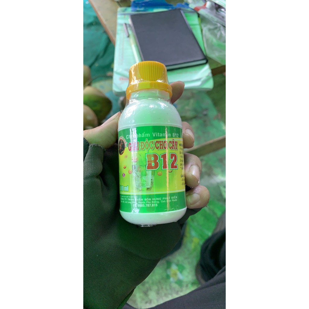 Vitamin B12 Cho Hoa Lan, Giải Độc Cây Cho Cây Trồng Khi Bón Phân 100ml