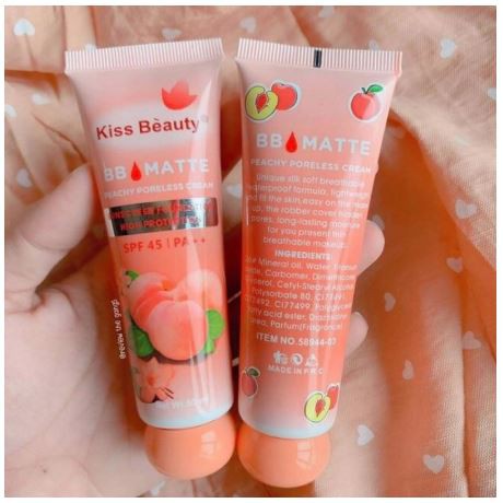 Kem nền BB Matte Kiss Beauty che khuyết điểm và kiềm dầu SPF 45/PA+++