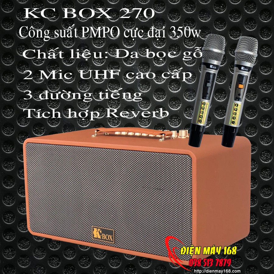 Loa Kc Box kc 270 | kc 270 | kc 279 hát karaoke cực hay