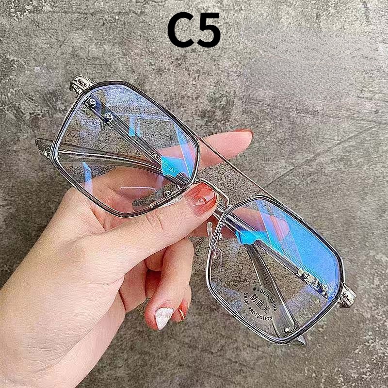 Kính cận gọng đôi chống ánh sáng xanh cá tính sành điệu