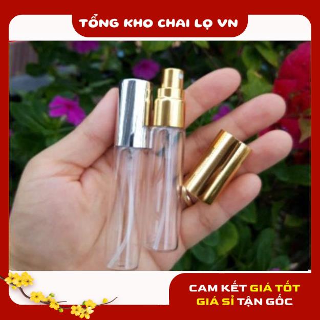 Lọ Chiết Nước Hoa ❤ SIÊU RẺ ❤ Lọ chiết nước hoa thủy tinh tròn 10ml , lọ đựng nước hoa , phụ kiện du lịch