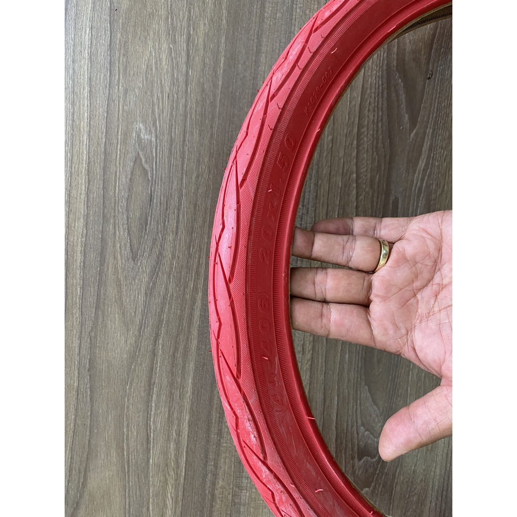 Lốp xe đạp 20inch Kenda 406 20x1.5, 20x1.75 nhiều màu