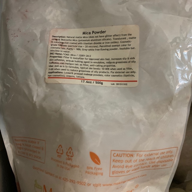 Bột mica 50g