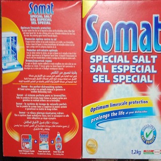 Muối rửa bát Somat Đức 1,2 kg Muối làm mềm nước