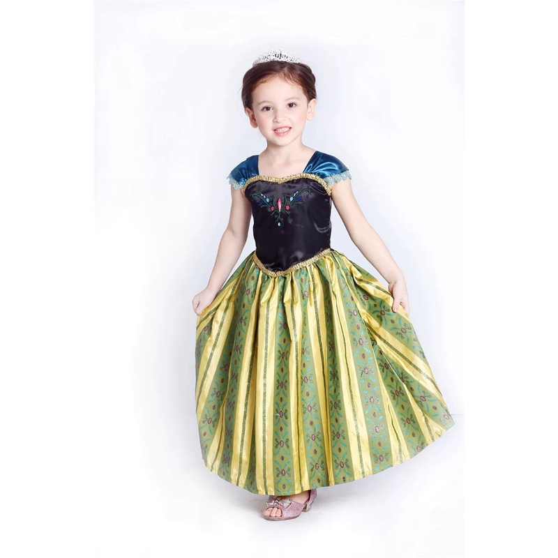 Đầm Hóa Trang Công Chúa Anna Elsa Trong Phim Frozen2