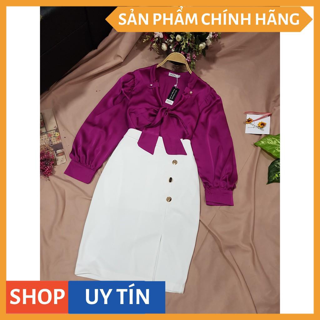 Áo sơ mi lụa cao cấp MẪU MỚI NHẤT 2020 phong cách Hàn Quốc, mua ở các shop lớn là trên 250k, thời trang VADA -SM 0001 | BigBuy360 - bigbuy360.vn
