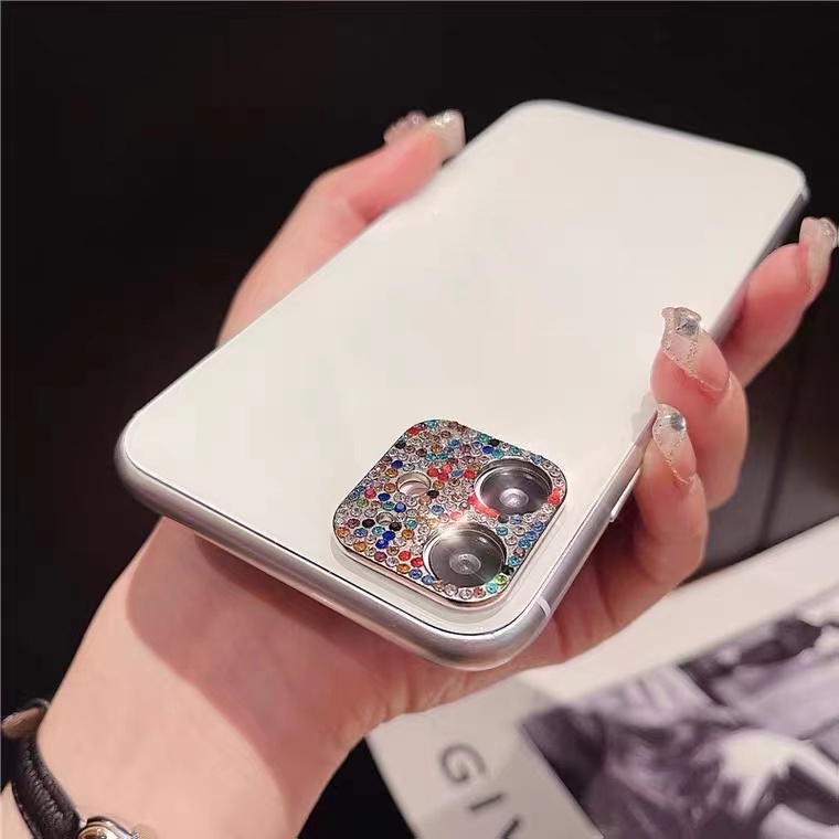 Miếng Dán Bảo Vệ Camera Sau Kiểu Dáng Sang Trọng Dành Cho iPhone 13 Pro Max 11 12 XS X Mini