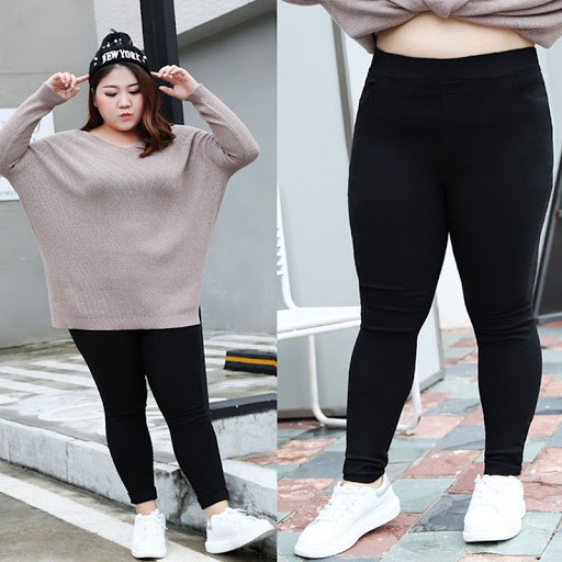 [ BIGSIZE ]  Quần Legging Dài, Quần Tập Size To Cho Người Béo từ 55kg-105kg [ SỐ LƯỢNG CÓ HẠN ]