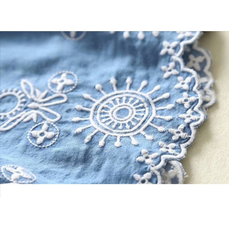 QUẦN BÒ THÊU HOA ỐNG RỘNG STYLE VINTAGE