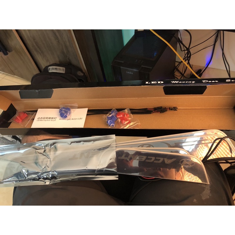 Nẹp led bậc cửa Hyundai Accent 2011-2021