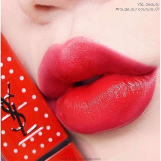 SON YSL DÒNG VỎ CHẤM BI ĐỎ LIMITED MÀU 01 , 13 CÓ SẴN