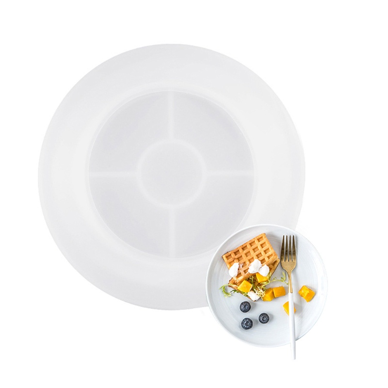 Khuôn Silicone Tạo Hình Làm Bánh Xà Phòng Hình Tròn / Oval Diy