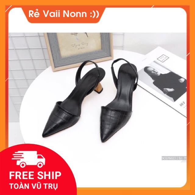 sale Giày cao gót zara da rắn 7p fullbox SALE 20% ' ^ ` ! ' . .