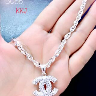 Dây chuyền bạc ý bản lớn