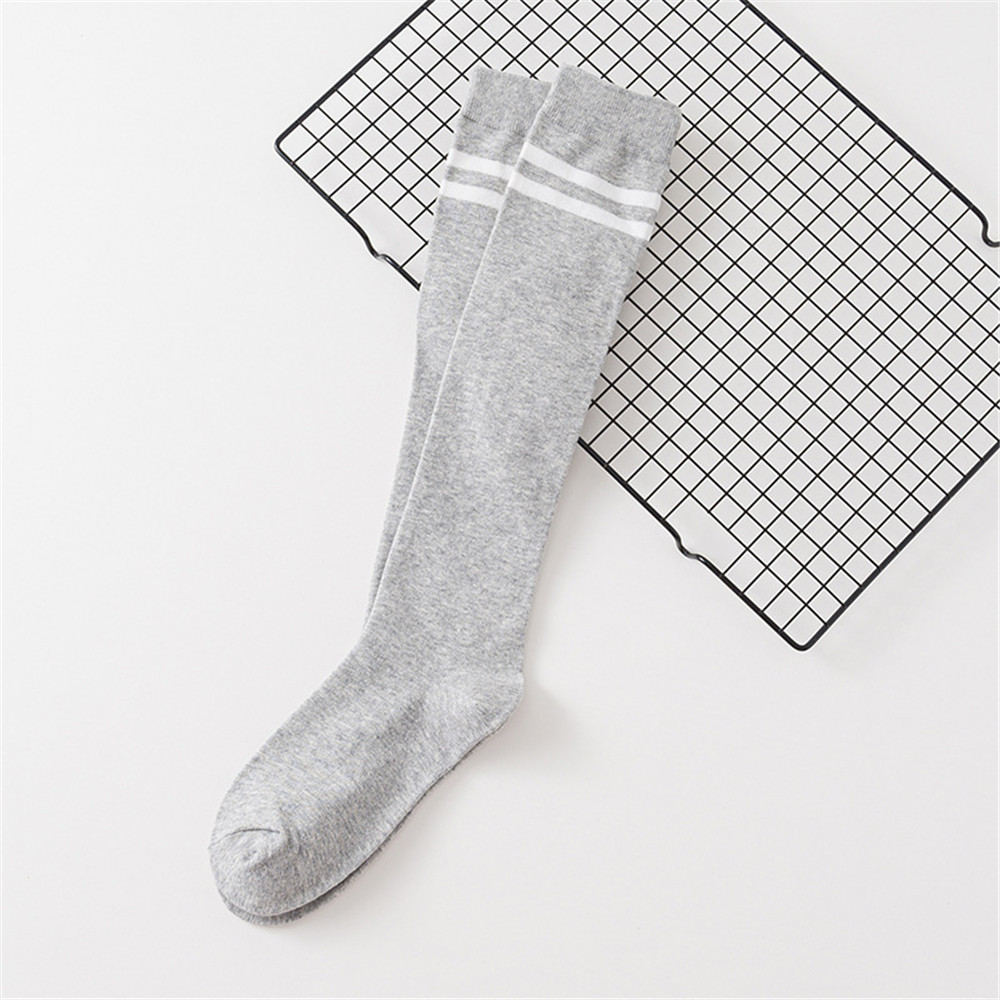 Đôi tất cotton dài màu trơn thời trang dành cho nữ