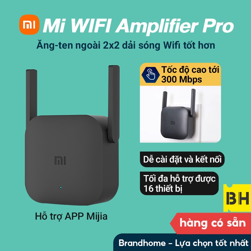 [HÀNG CHÍNH HÃNG] Thiết bị kích sóng Mi Wifi Repeater Pro