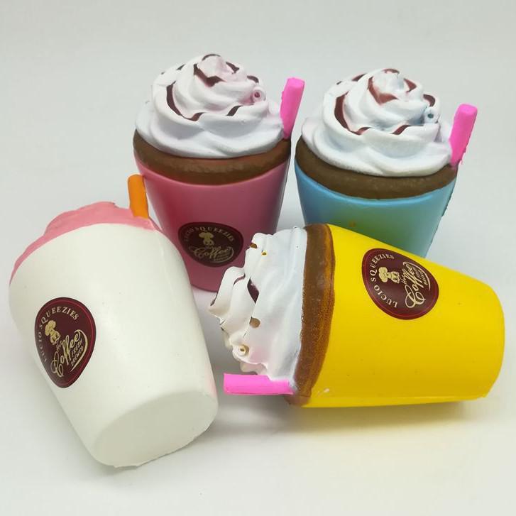 Bán SQUISHY TRÀ SỮA KEM LẠNH ỐNG HÚT  Siêu rẻ