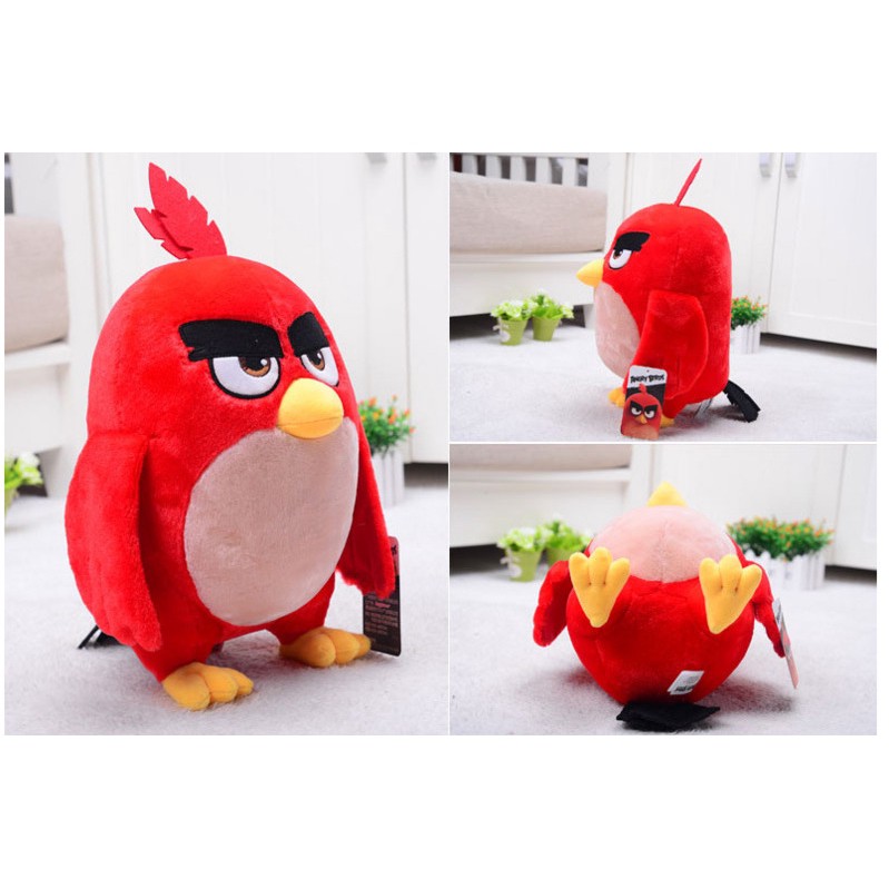 Thú Nhồi Bông Hình Angry Birds Chuck Bomb Bad Piggies Dễ Thương 83433138