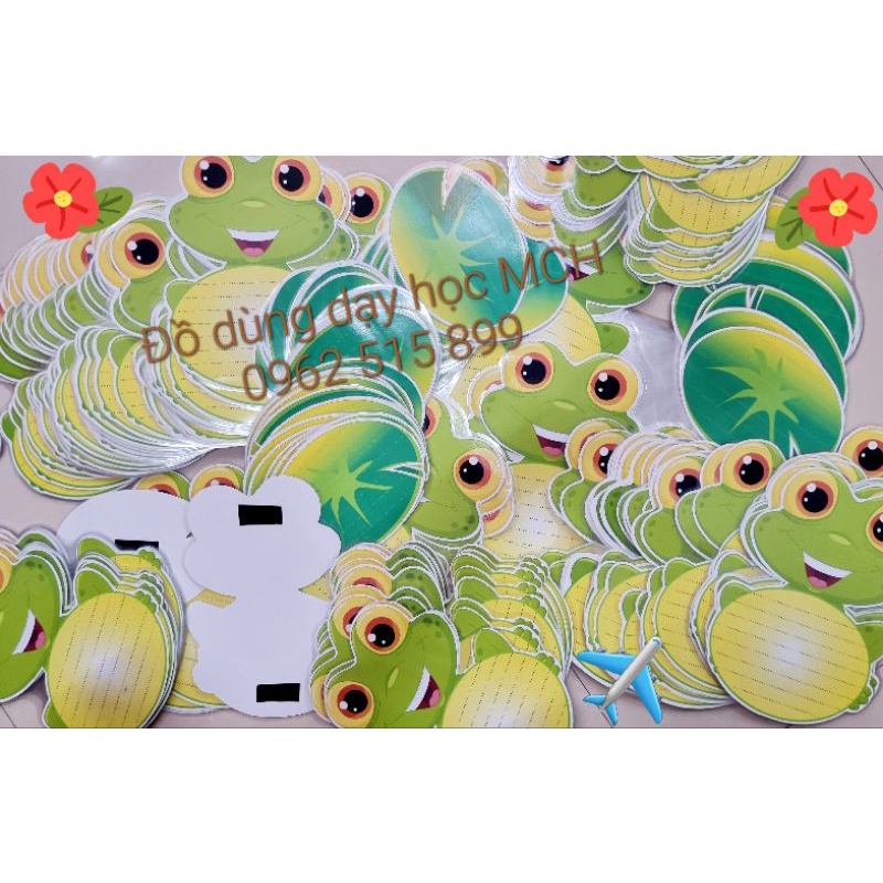 Sét Bộ Ếch và lá Sen Gồm 12 chi tiết