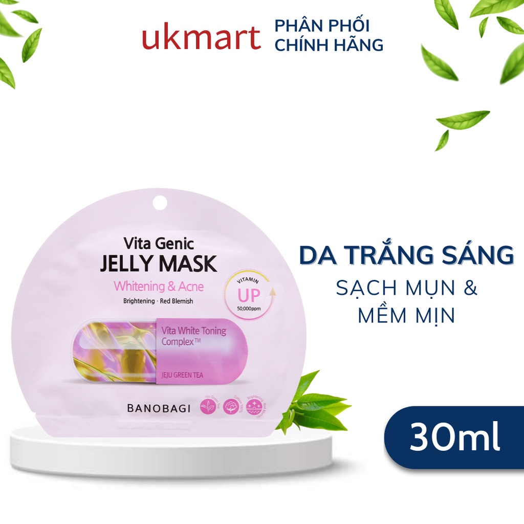 Mặt Nạ Bổ Sung Vitamin Banobagi Vita Genic Jelly Mask 30ml