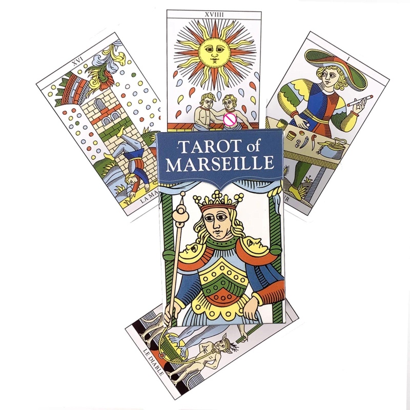 Bộ Bài Tarot Mini SUN - Marseille