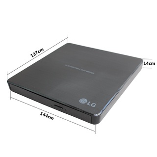 Đầu Đọc Đĩa DVD CD Kết Nối USB Siêu Mỏng