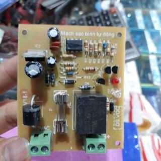 Mạch sạc bình ác quy 12v tự động