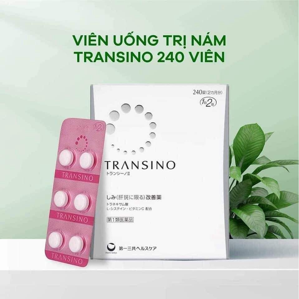 Viên Uống Trắng Da TRANSINO II Nội Địa Nhật 240 Viên - SAKUKO