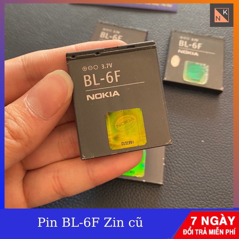 Pin Nokia BL-6F Zin cũ bóc máy cho điện thoại N78 / N79 / N95 8G / N93i / 6788 / 6788i