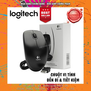 Mua Chuột có dây Logitech B100 - Chính Hãng Logitech   Bảo Hành 3 Năm