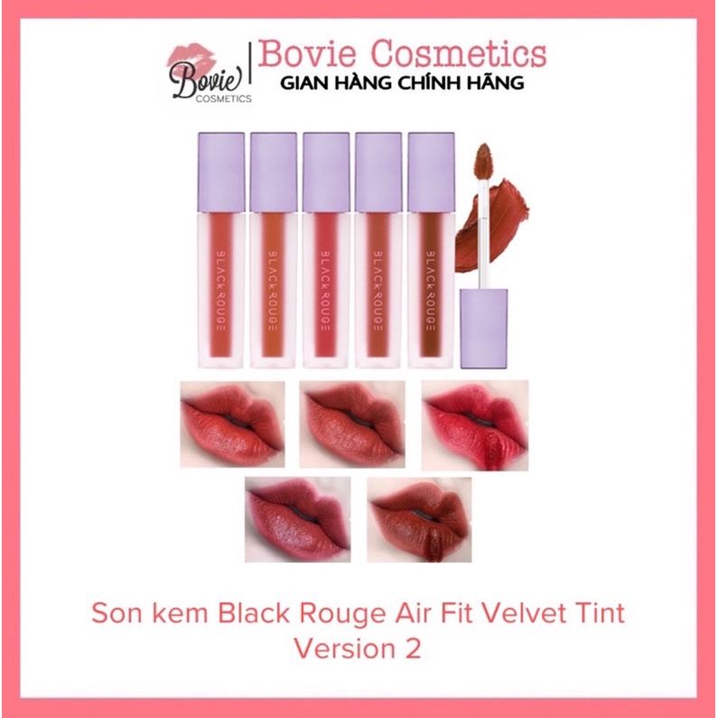 Son kem Air Fit Velvet Lip Tint A06 A12 A26 (Ver 5/ Ver 6/ Ver7/ Ver 8)