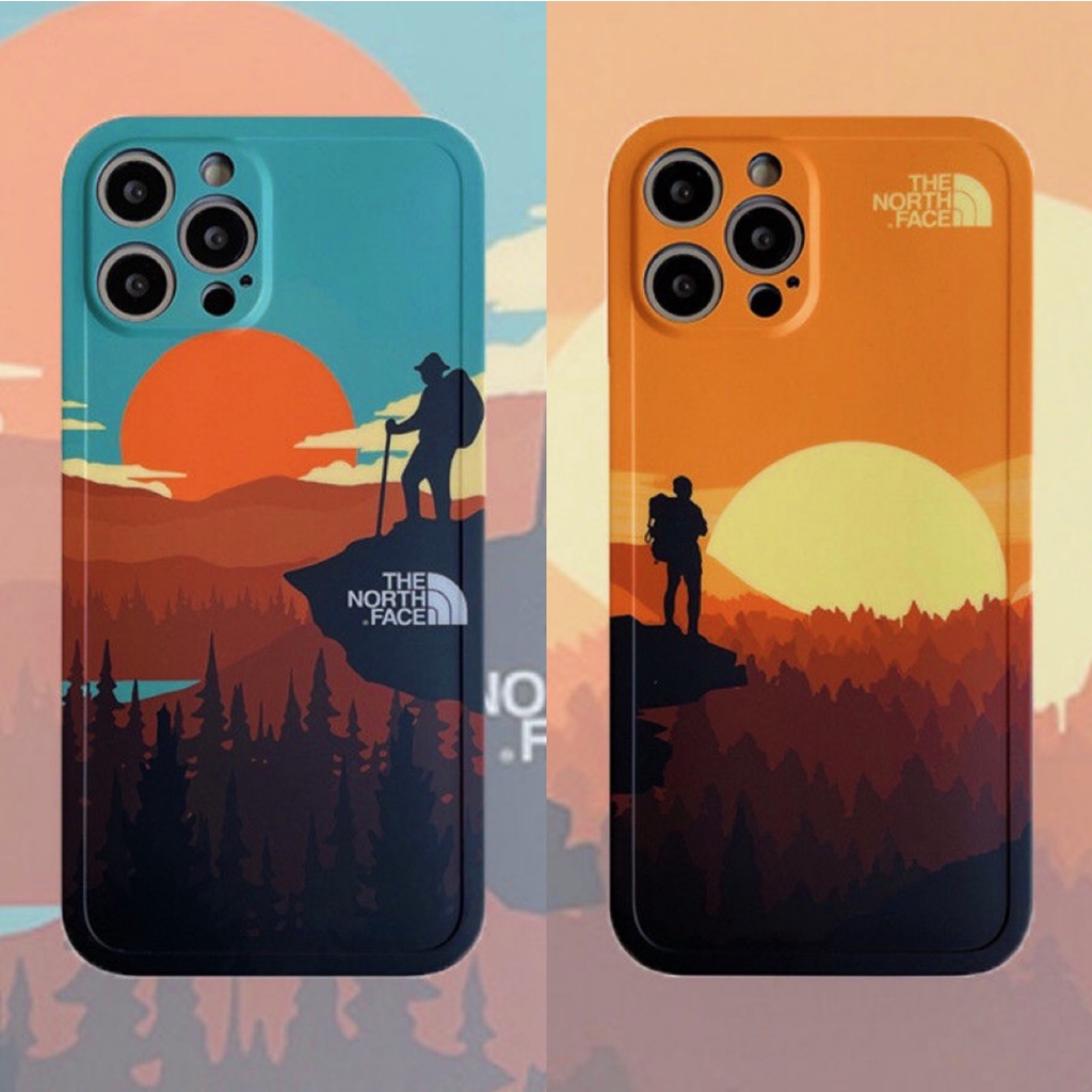 Ốp Điện Thoại Mềm In Hình Hoàng Hôn Cho iphone 12 / 15 / 14 pro max / 11 / 11 pro max 13