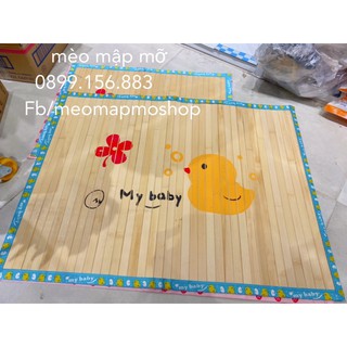 THẢM CHIẾU TRE LÀM MÁT CHO CHÓ MÈO