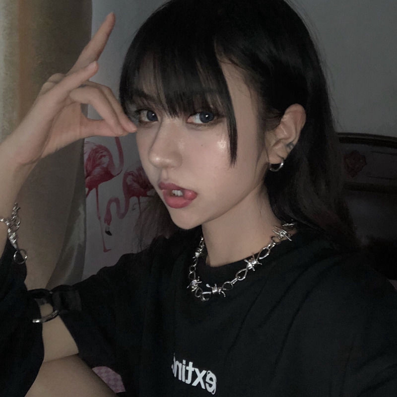 Dây Chuyền Thời Trang Phong Cách Hip Hop Hàn Quốc