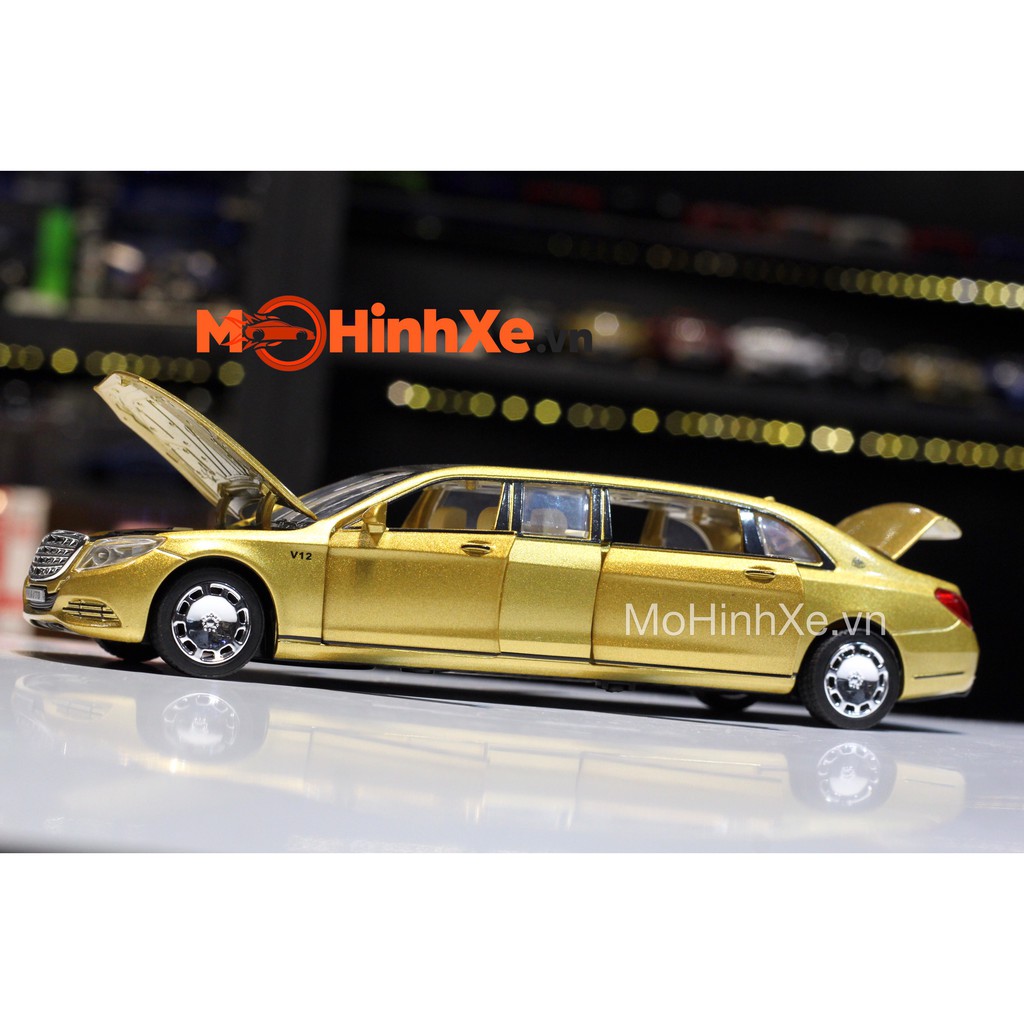 MÔ HÌNH XE MERCEDES-MAYBACH S650 PULLMAN 1:32 MINI AUTO