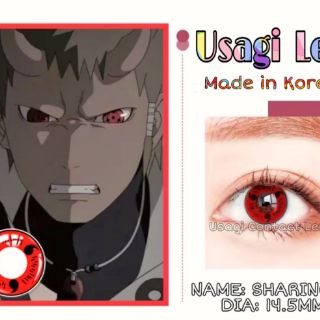 SHARINGAN : lens cosplay : Ib trước khi đặt( Usagi Contaclens)