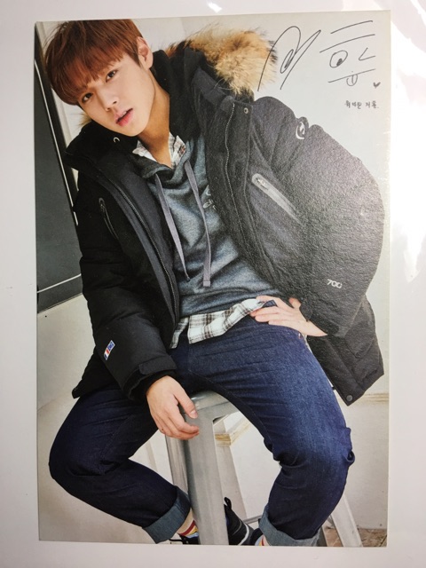 POSTCARD EIDER ONG SEUNGWOO, HWANG MINHYUN