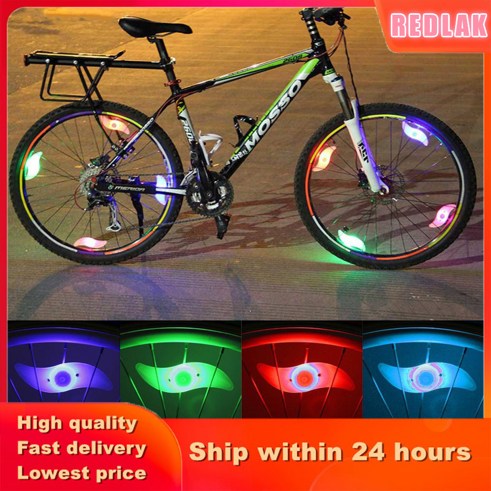 Đèn LED Cảnh Báo An Toàn Gắn Bánh Xe Đạp Chống Nước
