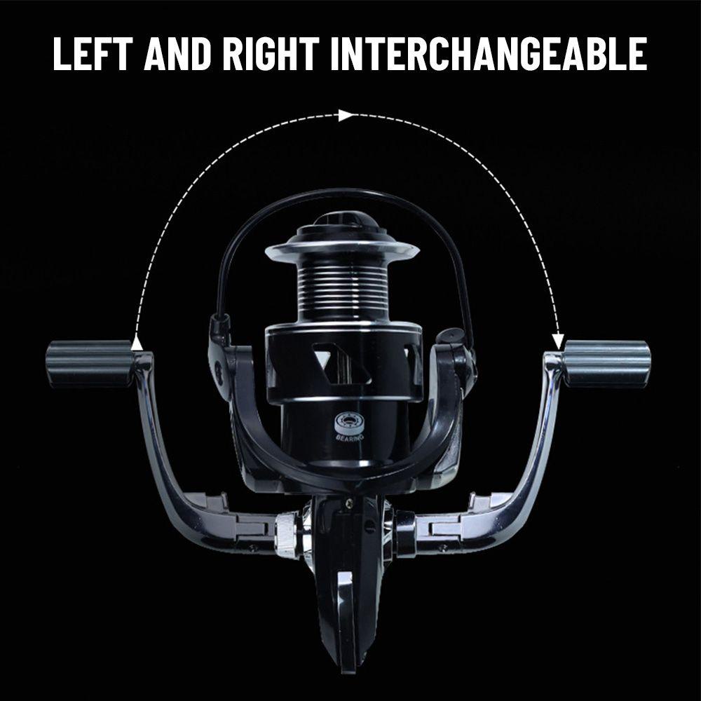 MUVAKO Guồng Quay Câu Cá Bằng Kim Loại Chất Lượng Cao