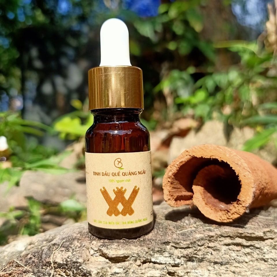 Tinh dầu Quế nguyên chất Vinacay chất lượng xuất khẩu  chai 10ml