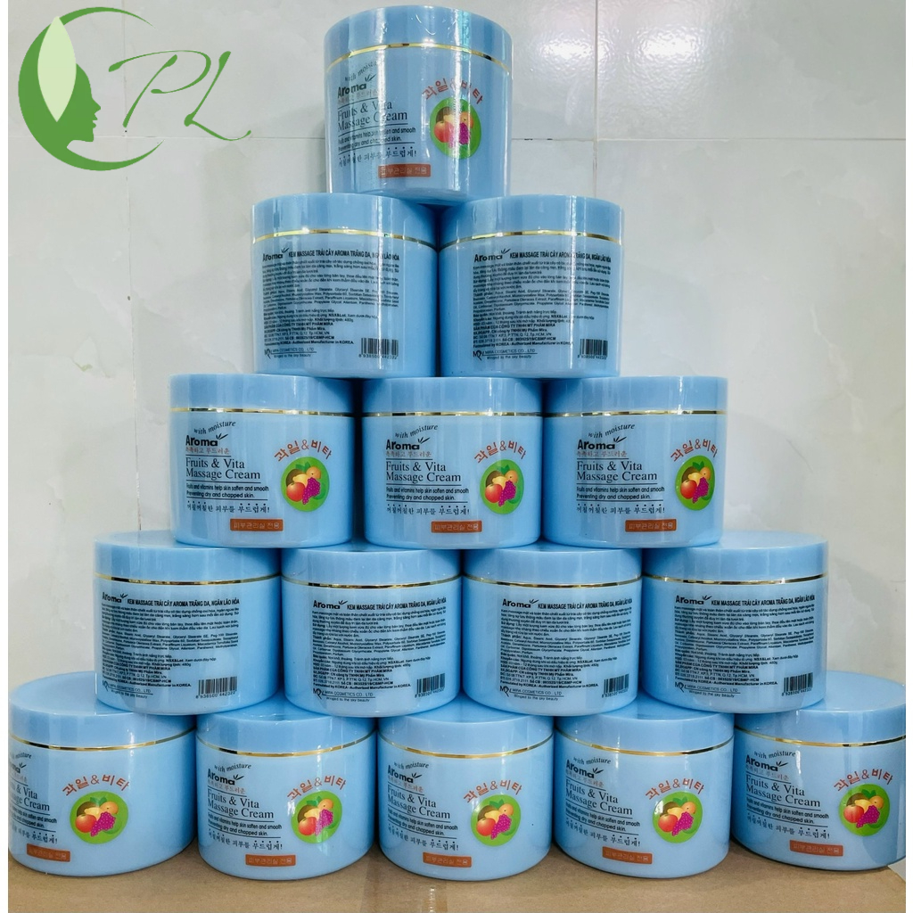 Kem Massage Trái Cây AROMA  made in KOREA