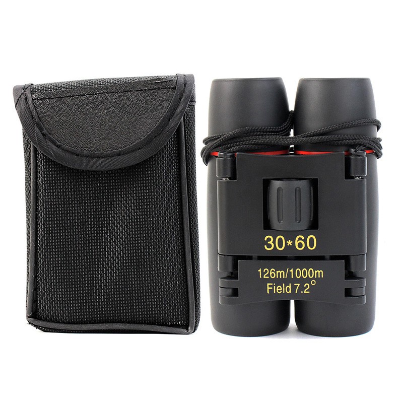 30x60 cherry blossom style High HD Pocket low-light night vision goggles Outdoor binoculars With clo